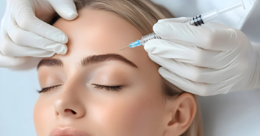 Current image: Wmen receiving Aesthetic Treatment in united states